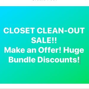 Closet Clean Out!